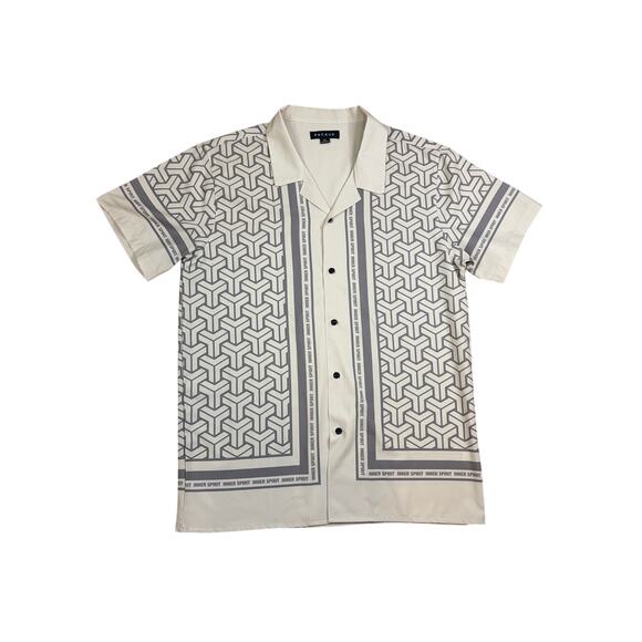 PacSun Other - Pacsun Living It Up Woven Camp Shirt Short Sleeve Buttons